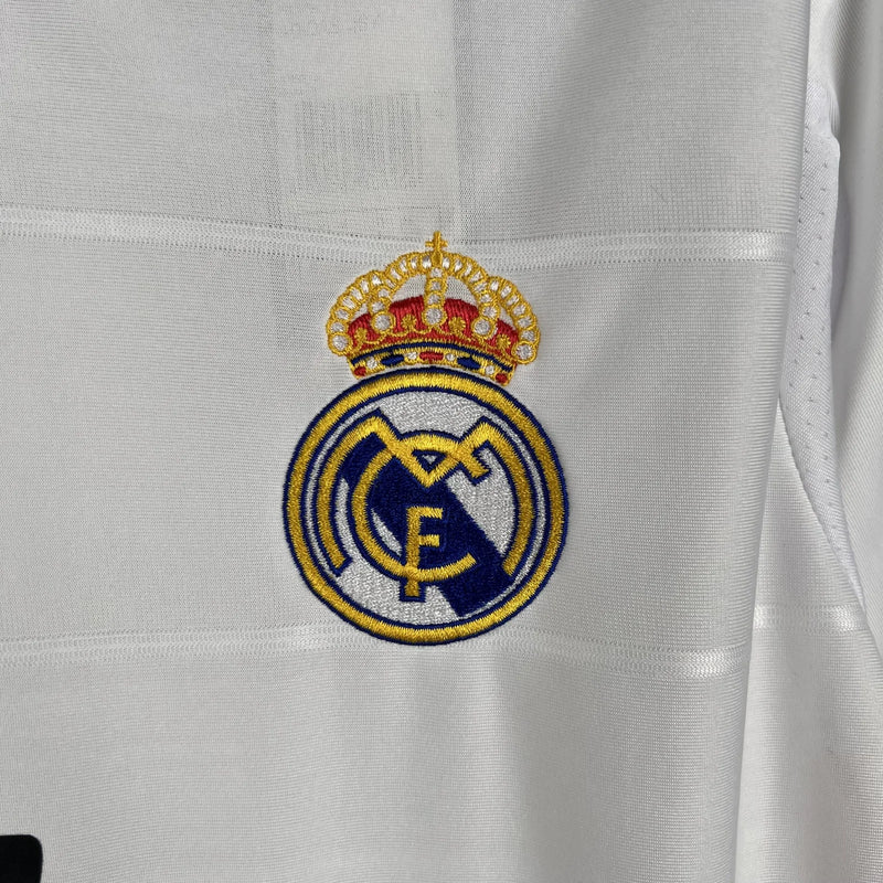 Camiseta Retro del Real Madrid 13/14 - 1ª equipación Manga larga