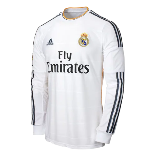 Camiseta Retro del Real Madrid 13/14 - 1ª equipación Manga larga