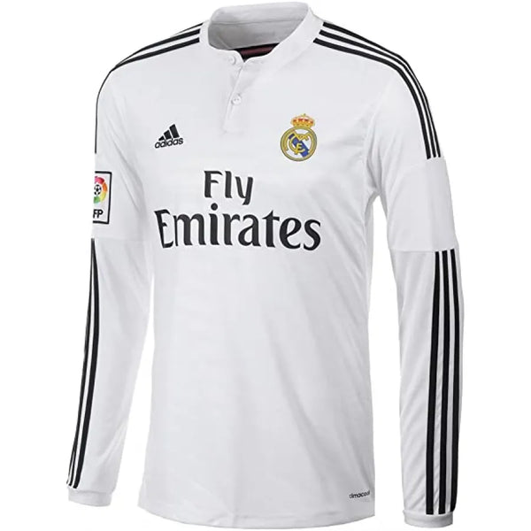 Camiseta Retro del Real Madrid 14/15 - 1ª equipación Manga larga