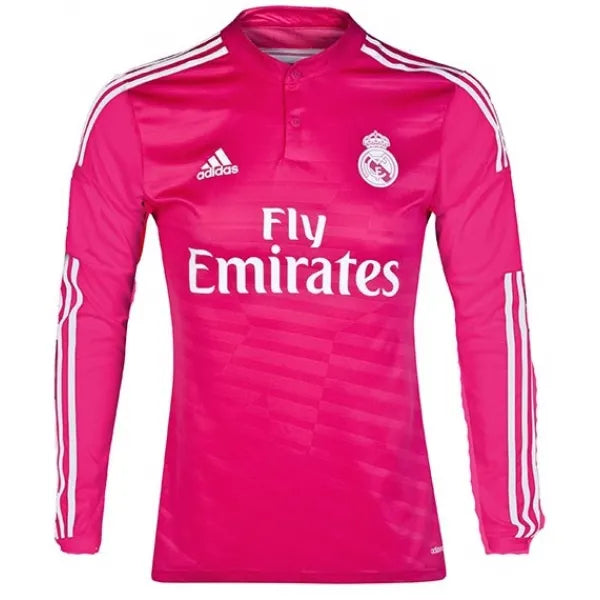 Camiseta Retro del Real Madrid 14/15 - 2ª equipación Manga larga