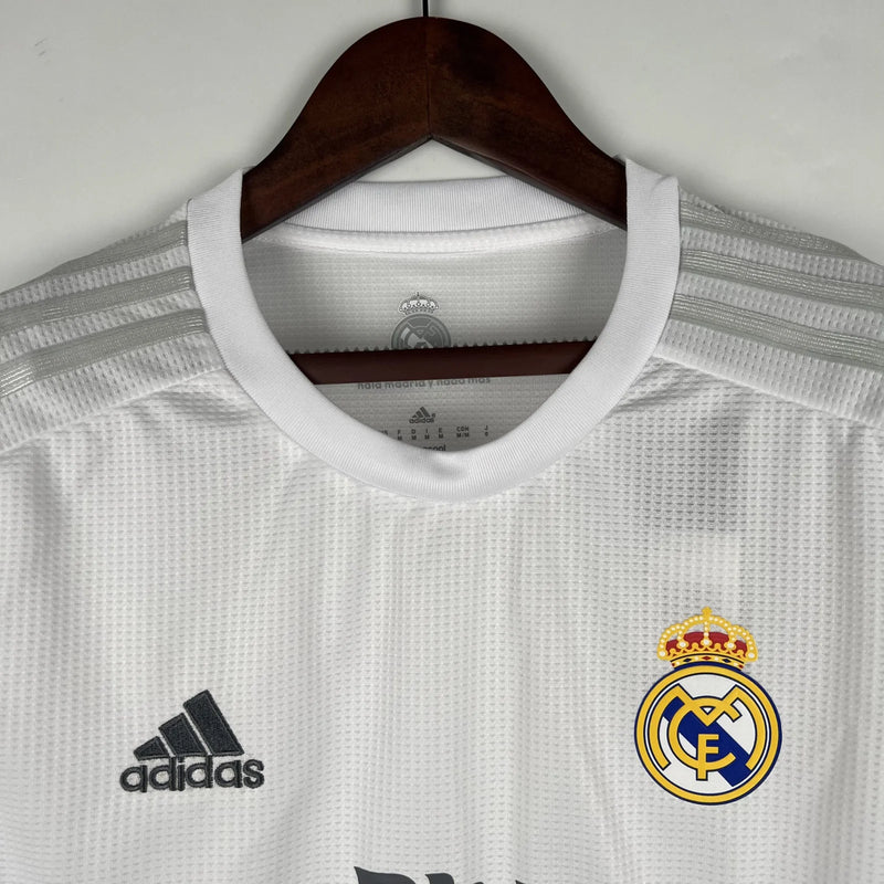 Camiseta Retro del Real Madrid 15/16 - 1ª equipación Manga larga