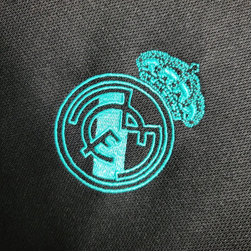 Camiseta Retro del Real Madrid 17/18 - 2ª equipación Manga larga