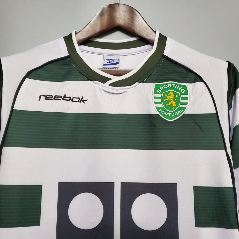 Camiseta Retro del Sporting Portugal 01/02 - 1ª equipación
