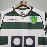 Camiseta Retro del Sporting Portugal 01/02 - 1ª equipación