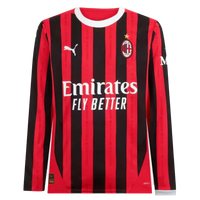 Camiseta de la 1ª equipación del A.C. Milan 24/25 - Manga larga