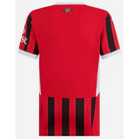 Conjunto de la 1ª equipación del A.C. Milan 24/25 - Niños Pequeños y Jóvenes (Camiseta + Pantalón corto)