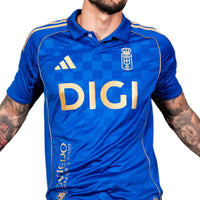 Camiseta de la 1ª equipación del Real Oviedo 25/26