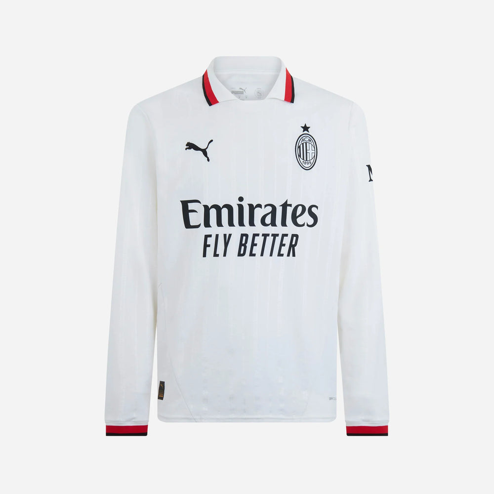 Camiseta de la 2ª equipación del A.C. Milan 24/25 - Manga larga