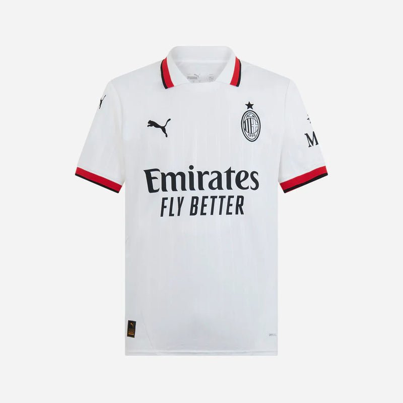 Conjunto de la 2ª equipación del A.C. Milan 24/25 - Niños Pequeños y Jóvenes (Camiseta + Pantalón corto)