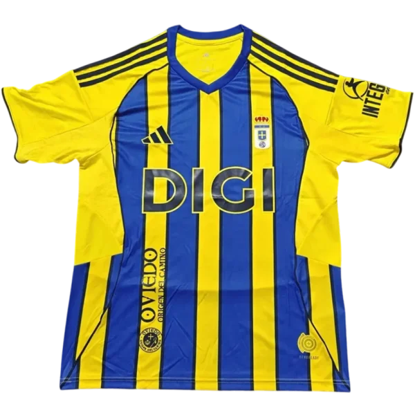 Camiseta de la 2ª equipación del Real Oviedo 25/26