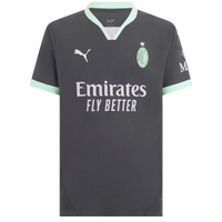 Conjunto de la 3ª equipación del A.C. Milan 24/25 - Niños Pequeños y Jóvenes (Camiseta + Pantalón corto)