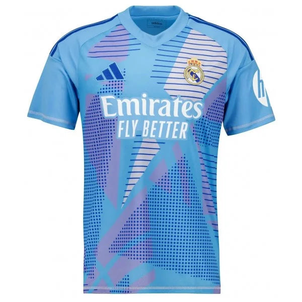 Conjunto Portero de la 1ª equipación del Real Madrid 24/25 - Niños Pequeños y Jóvenes (Camiseta + Pantalón corto)