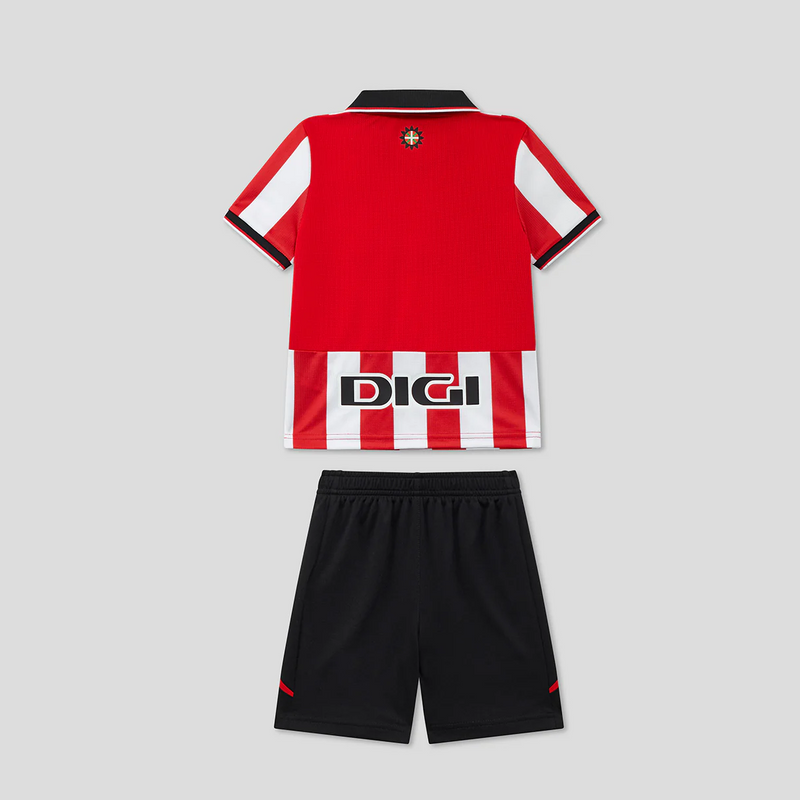 Conjunto de la 1ª equipación del Athletic Bilbao 25/26 - Niños Pequeños y Jóvenes (Camiseta + Pantalón corto)