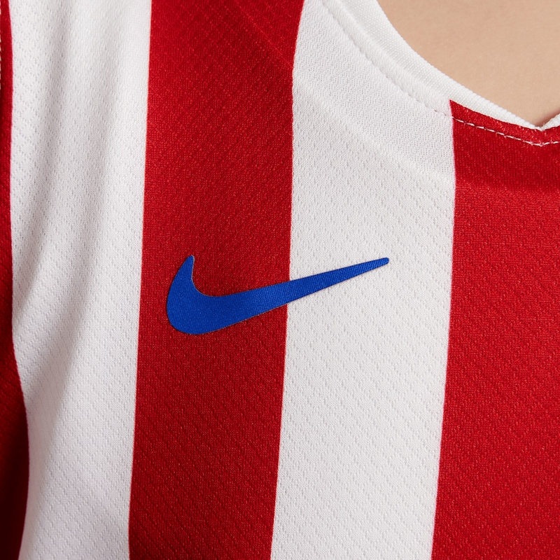 Conjunto de la 1ª equipación del Atlético de Madrid 25/26 - Niños Pequeños y Jóvenes (Camiseta + Pantalón corto)