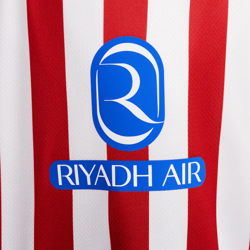 Conjunto de la 1ª equipación del Atlético de Madrid 25/26 - Niños Pequeños y Jóvenes (Camiseta + Pantalón corto)