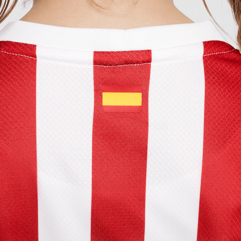 Conjunto de la 1ª equipación del Atlético de Madrid 25/26 - Niños Pequeños y Jóvenes (Camiseta + Pantalón corto)