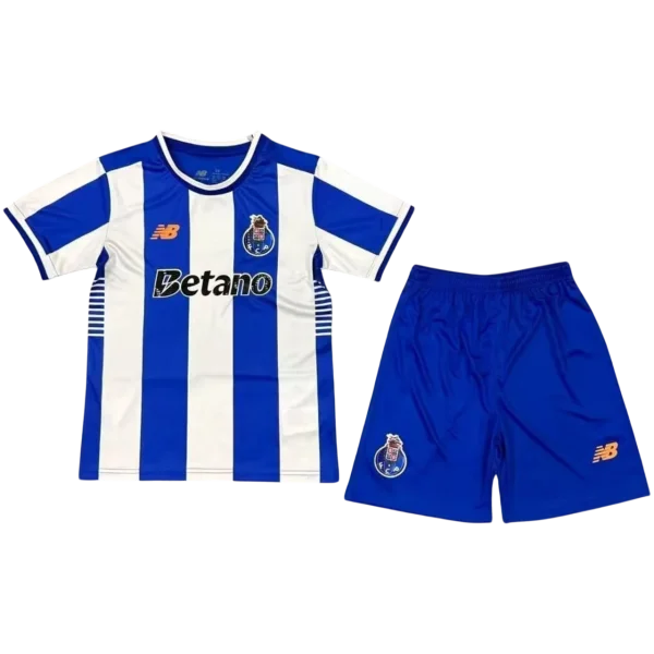 Conjunto de la 1ª equipación del FC Porto 25/26 - Niños Pequeños y Jóvenes (Camiseta + Pantalón corto)