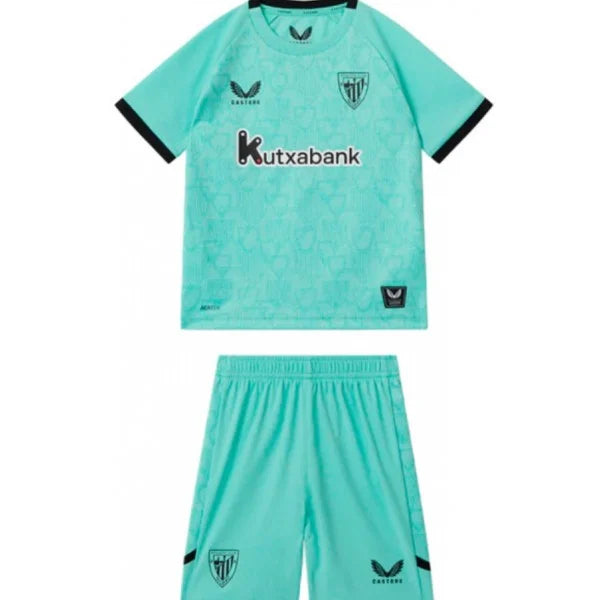 Conjunto de la 3ª equipación del Athlétic Club Bilbao 25/26 - Niños Pequeños y Jóvenes (Camiseta + Pantalón corto) (Cópia) (Cópia)