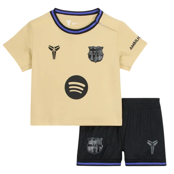 Conjunto de la equipación del Barcelona x Kobe Bryant 25/26 - Niños Pequeños y Jóvenes (Camiseta + Pantalón corto)