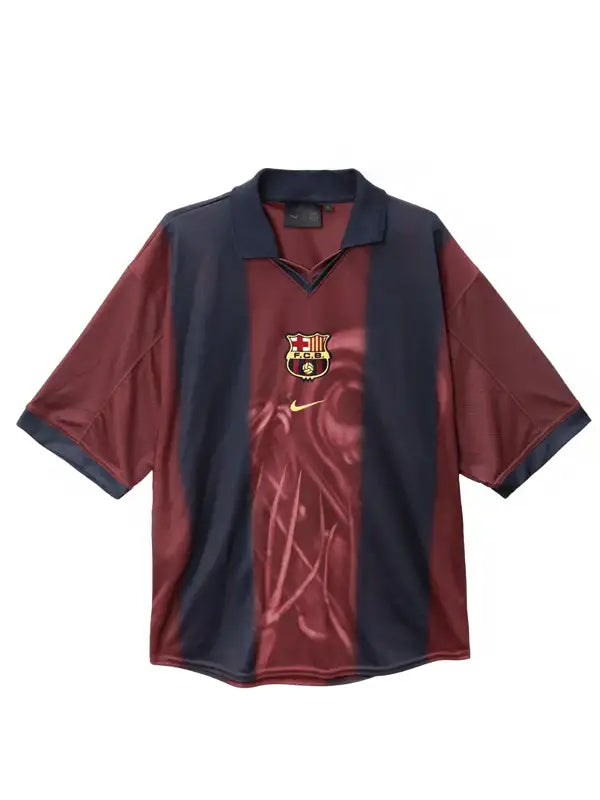 Camiseta Retro del Barcelona 00/01 - Travis Scott Skeleton - 1ª equipación