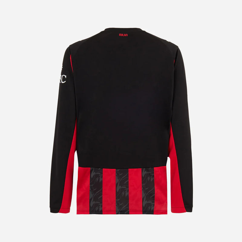Camiseta de la 1ª equipación del A.C. Milan 25/26 - Manga larga