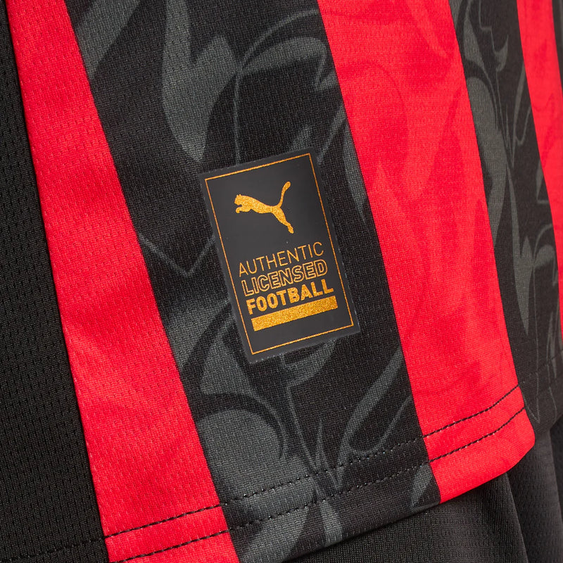 Camiseta de la 1ª equipación del A.C. Milan 25/26 - Manga larga