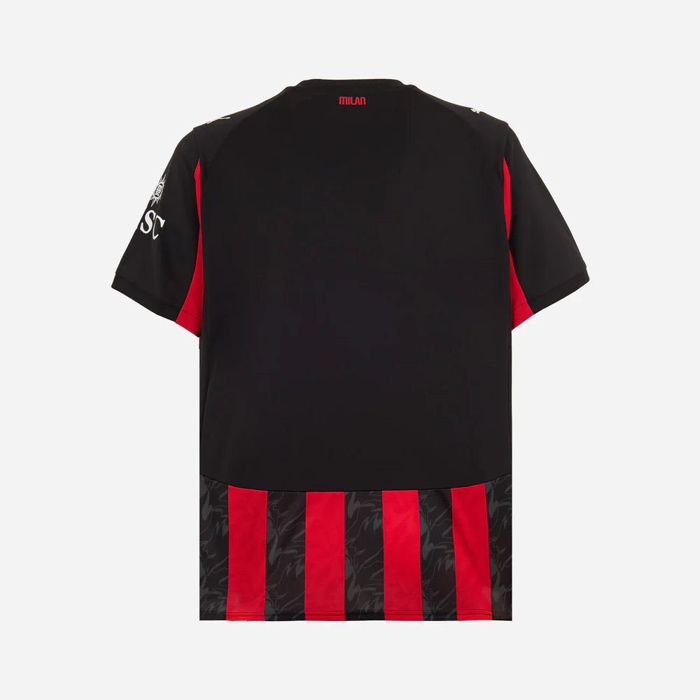 Camiseta de la 1ª equipación del A.C. Milan 25/26
