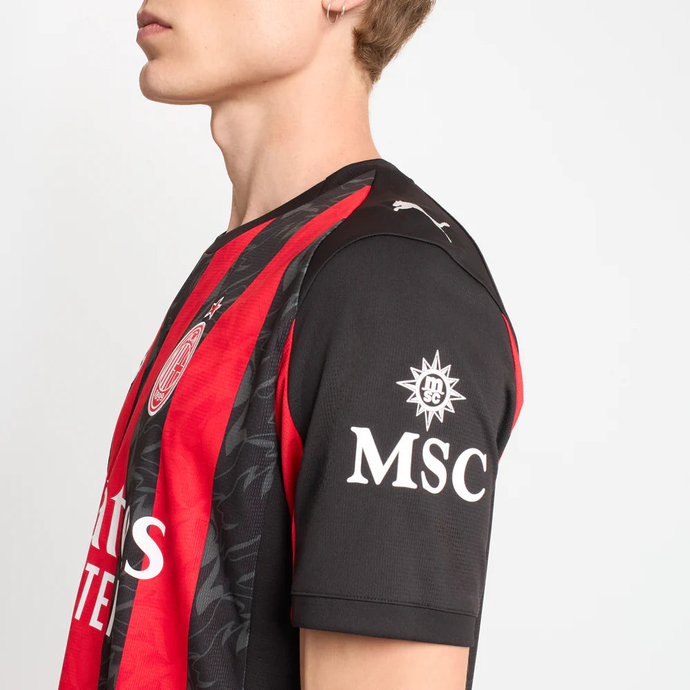 Camiseta de la 1ª equipación del A.C. Milan 25/26