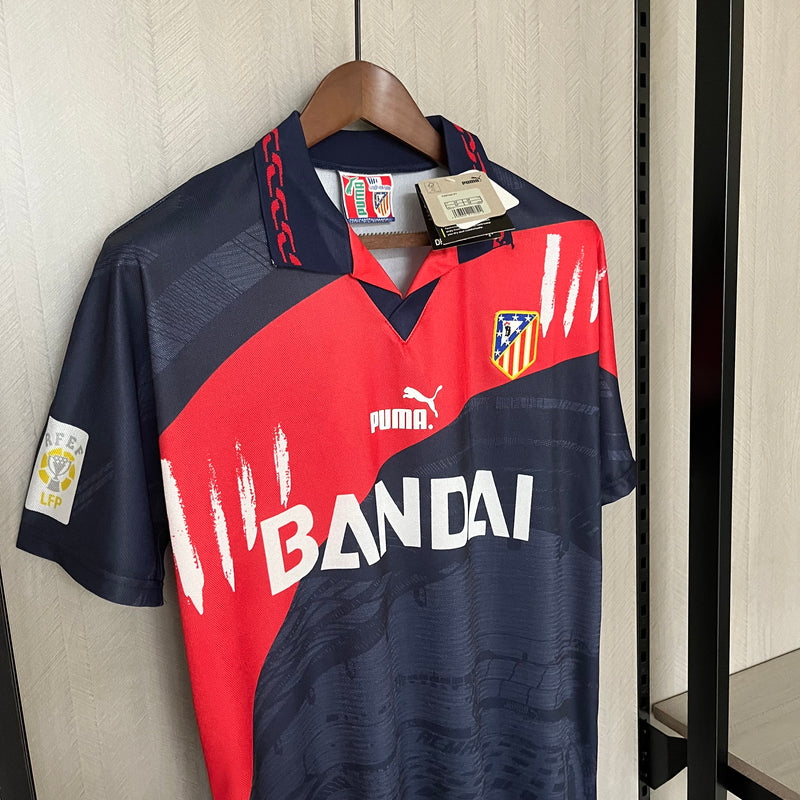 Camiseta Retro del Atlético de Madrid 96/97 - 2ª equipación