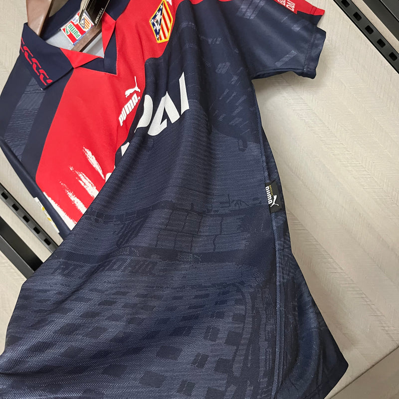 Camiseta Retro del Atlético de Madrid 96/97 - 2ª equipación