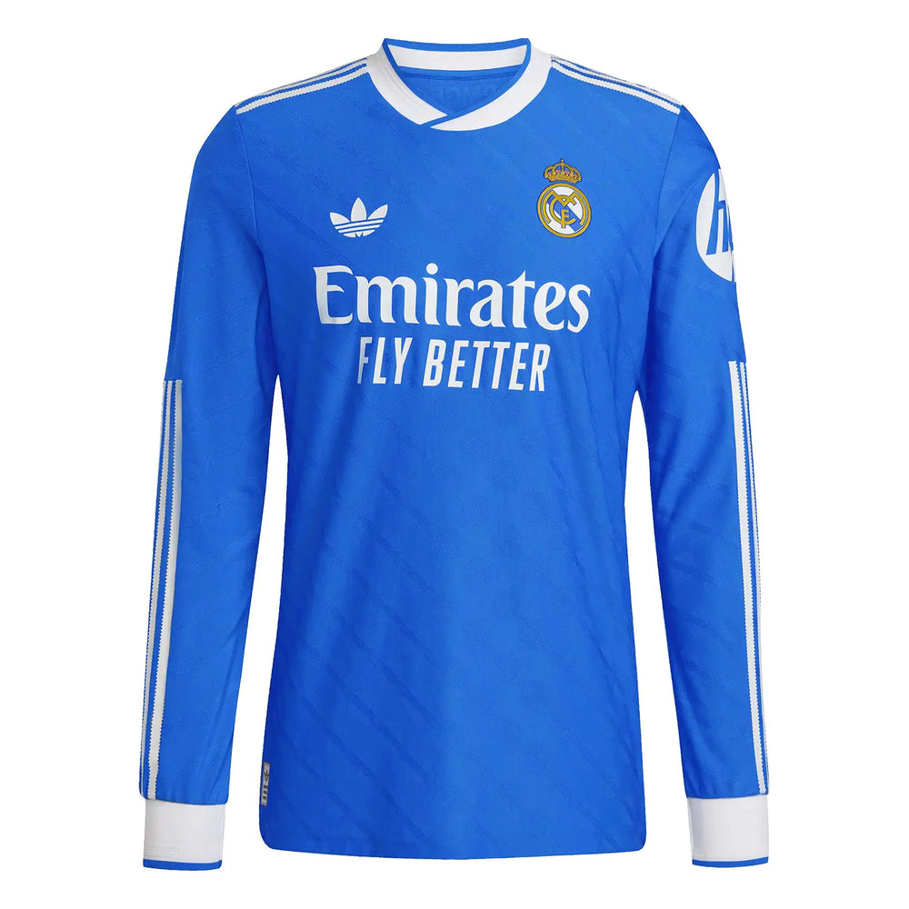 Camiseta Authentic de la 3ª equipación del Real Madrid 25/26 - Jugador Manga Larga
