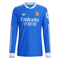 Camiseta Authentic de la 3ª equipación del Real Madrid 25/26 - Jugador Manga Larga