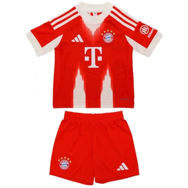 Conjunto de la 1ª equipación del F.C. Bayern Múnich - Niños Pequeños y Jóvenes (Camiseta + Pantalón corto)