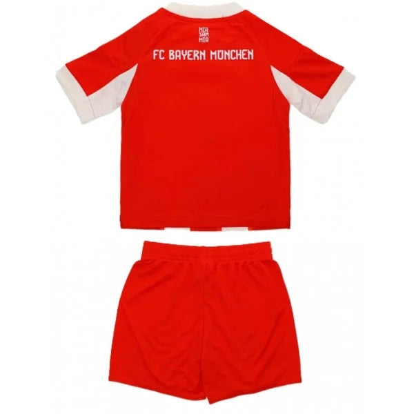 Conjunto de la 1ª equipación del F.C. Bayern Múnich - Niños Pequeños y Jóvenes (Camiseta + Pantalón corto)