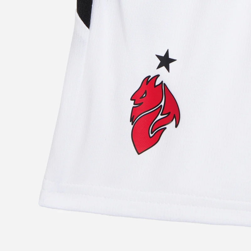 Conjunto de la 2ª equipación del A.C. Milan 25/26 - Niños Pequeños y Jóvenes (Camiseta + Pantalón corto)