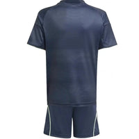 Conjunto de la 2ª equipación del Real Madrid 25/26 - Niños Pequeños y Jóvenes (Camiseta + Pantalón corto)